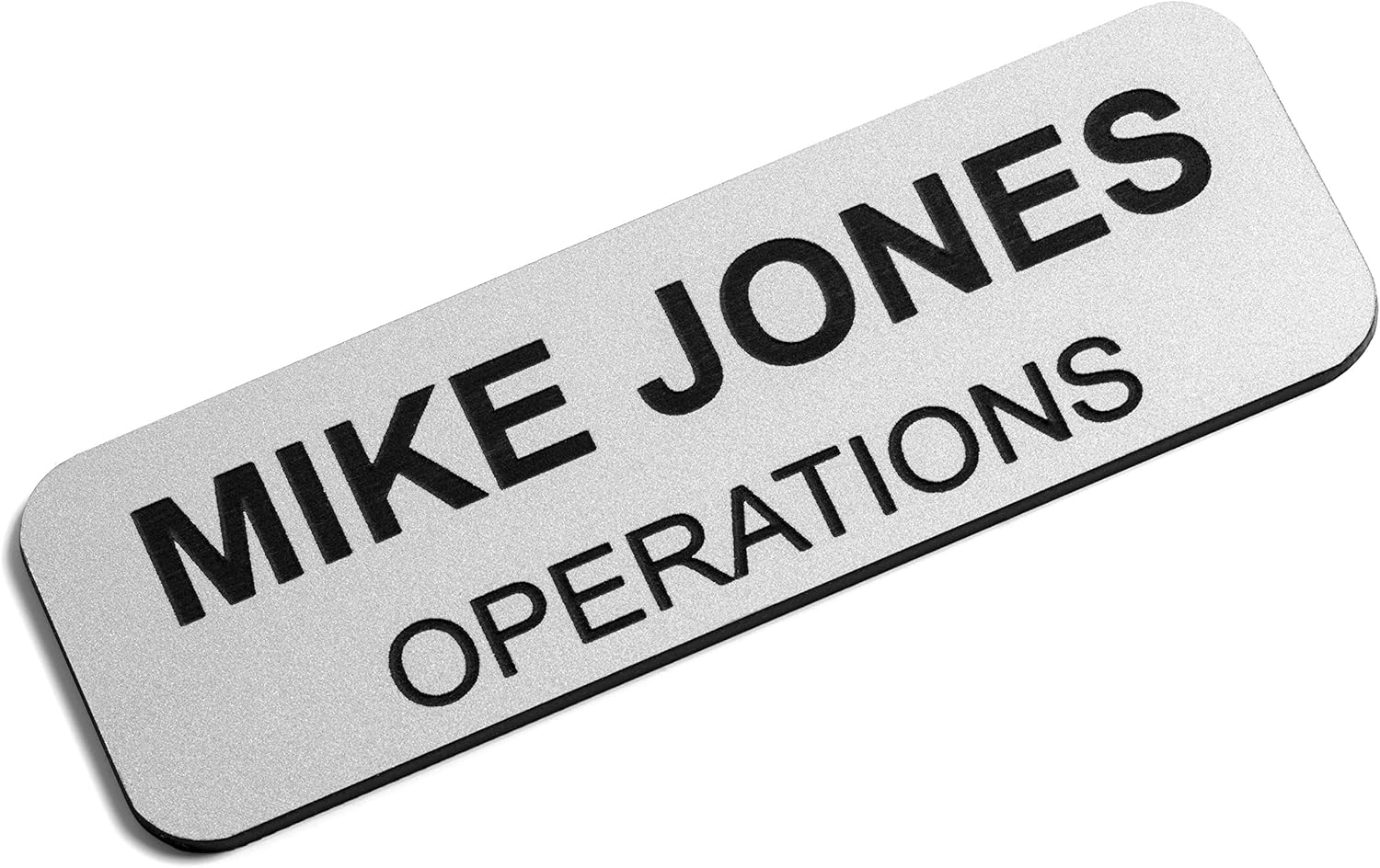 Custom Engraved Name Tag Badges Personalized