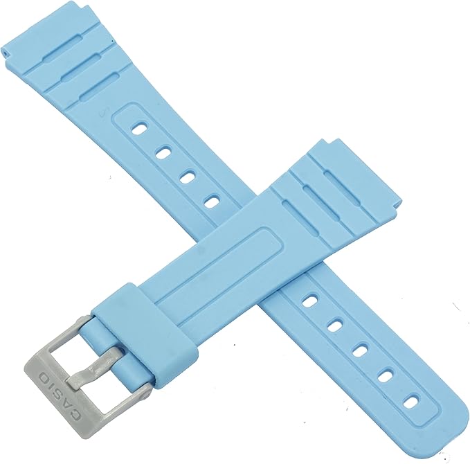 Casio - Correa de reloj para F-91WC-2A F 91WC 91, color azul ...