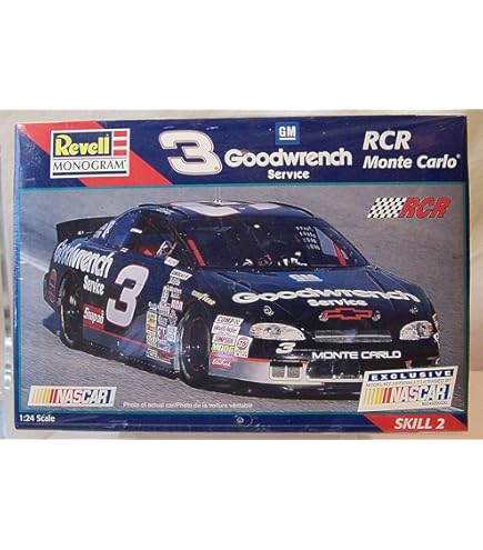 Amazon.com: Monogram Dale Earnhardt #3 Goodwrench Lumina Car