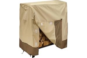 Classic Accessories Veranda Water-Resistant 4 Foot Log Rack Cover, Patio Furniture Covers