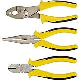 Stanley 84-056 3-Piece Bi-Material Pliers Set