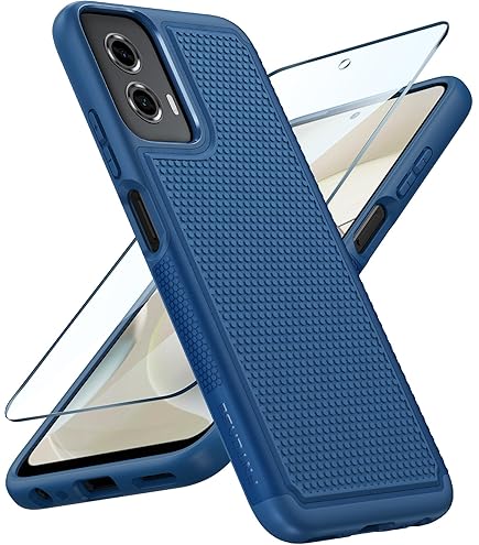 Moto G Power 2025 Case And Screen Protector Bundle | GPOWER25SCRGGBBUN1 - View #2