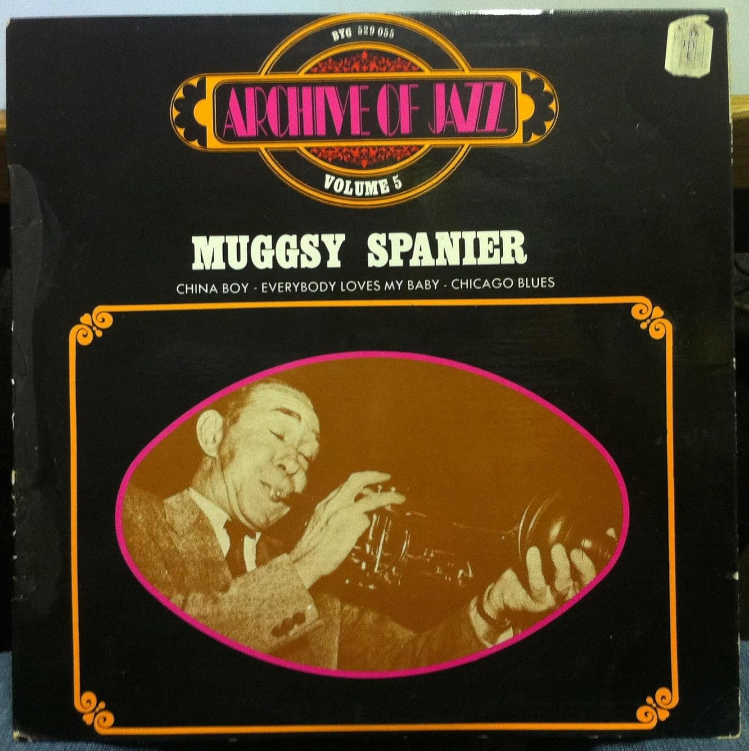 Muggsy Spanier Muggsy Spanier Archive Of Jazz Volume 5 vinyl record