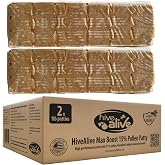 HIVE ALIVE Protein Pollen Patty for Honey Bees, 2 x 1 lb, 15% USA Pollen | HiveAlive &amp; real USA pollen added, 15% pollen &amp; 15.5% protein, Supports brood &amp; colony health, spring, fall &amp; dearth feeding
