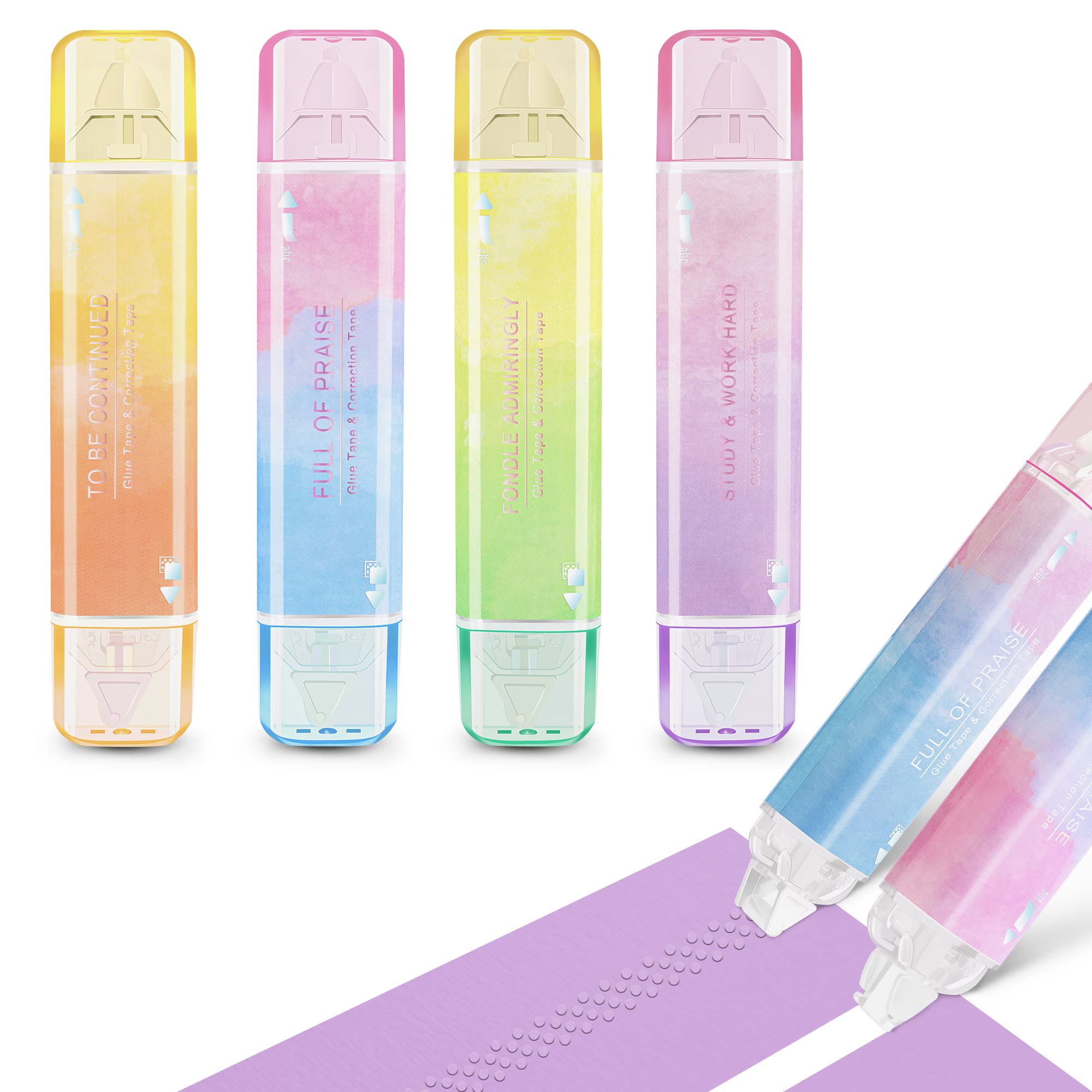 BITOSEE White Out Correction Tape and Double Sided