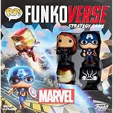 Funko Games Funkoverse: Marvel 100 4-Pack - Black Panther - Marvel Comics - Light Strategy Board Game for Children &amp; Adults (Ages 10+) - 2-4 Players - Collectible Vinyl Figure - Gift Idea