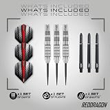 RED DRAGON Sidewinder 27g Darts 80% Tungsten with Flights Shafts view 2