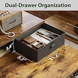 Agilestic Electric Standing Desk with 2 Drawers, 48