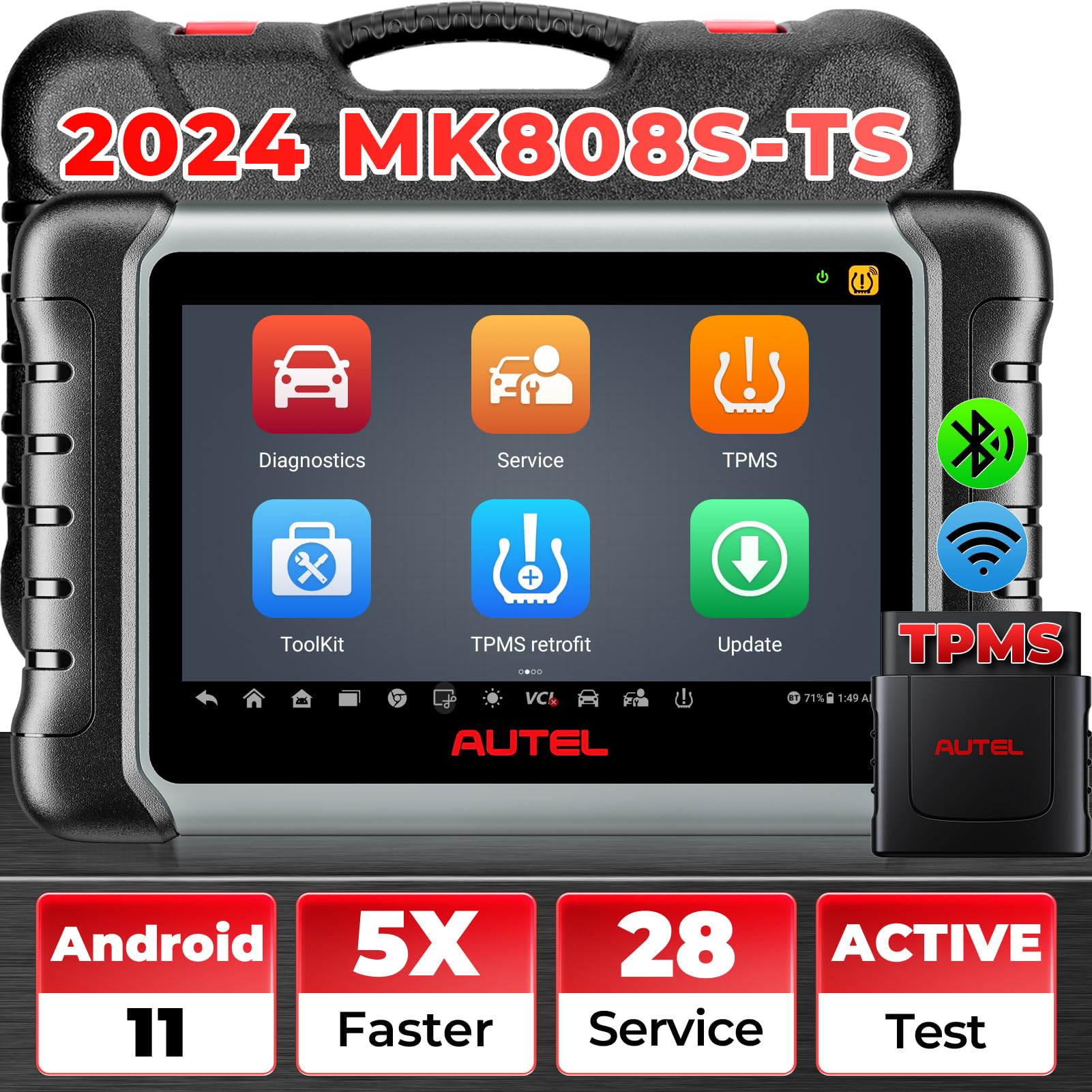Mua MaxiCOM MK808S-TS Bidirectional Scanner: 2024 All-in-one TPMS Tool ...