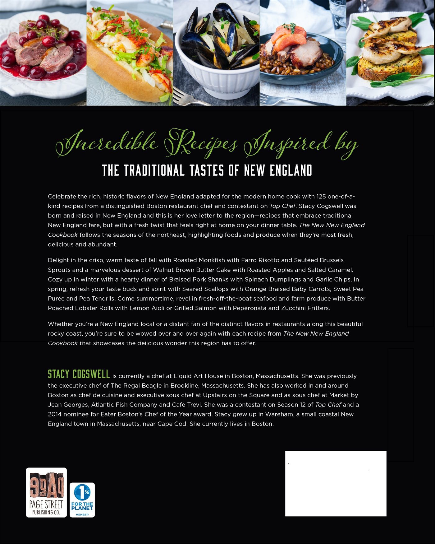 The New New England Cookbook 125 Traditional Dishes Cogswell Stacy 9781624141775 Amazon Com Books