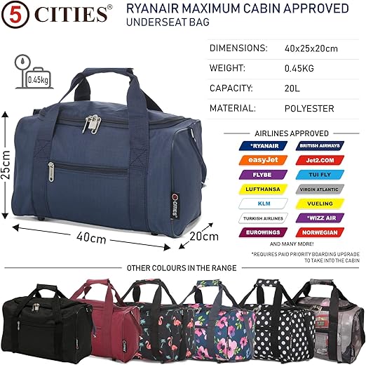 eurowings hand luggage and handbag