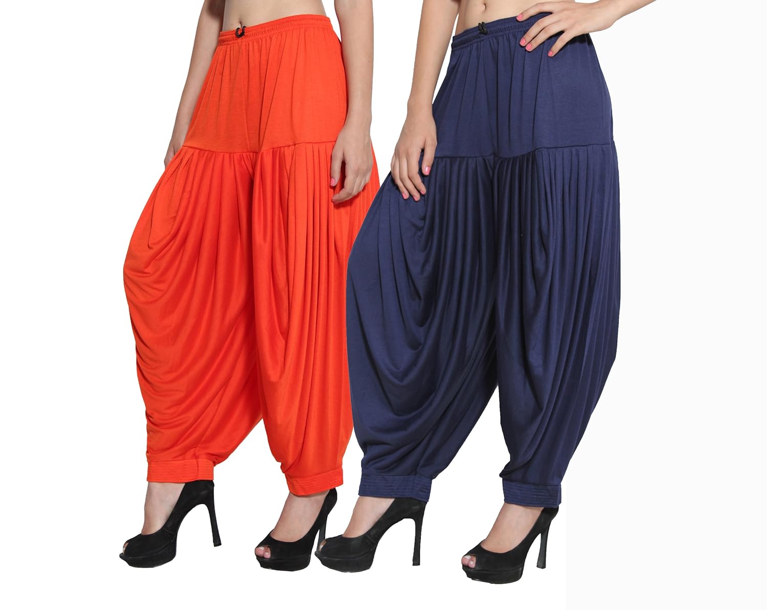 pietra combo plain patiala salwar and dhoti for women