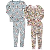 VAENAIT BABY 6M-12Y Kids Toddler Junior Girls Boys Soft Comfy Modal Tencel Sleepwear Pajamas 2pcs/4pcs Set