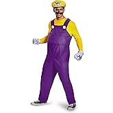 Disguise Men's Plus-Size Super Mario Wario Deluxe Costume
