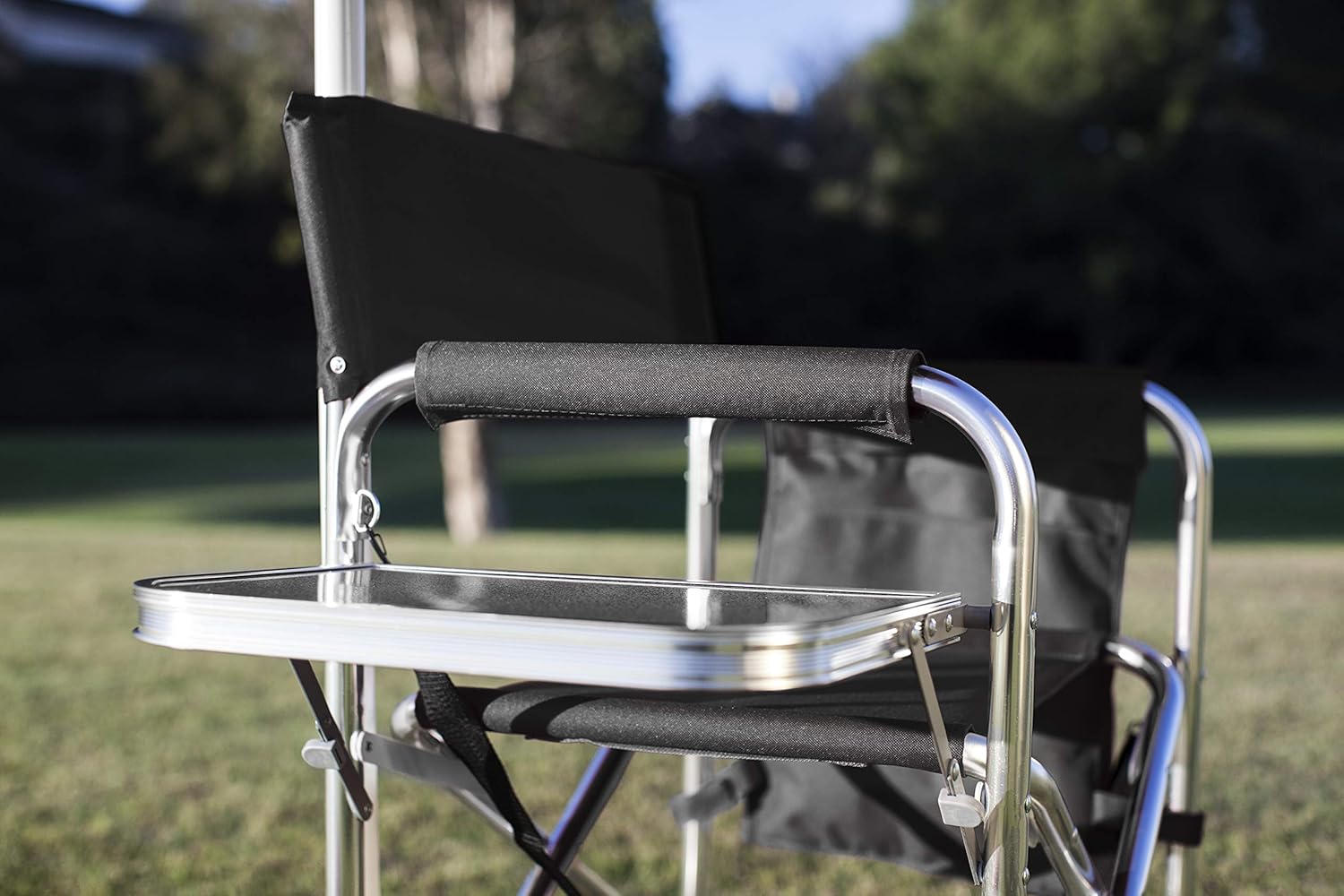 ONIVA - a Picnic Time Brand Portable Folding Sports Chair, Black: Sports & Outdoors