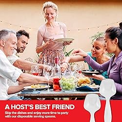 12 Count Clear Plastic Utensils for