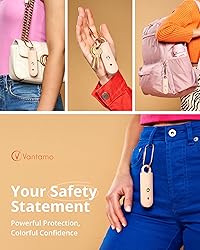 Vantamo Personal Alarm for Self Defense with Low