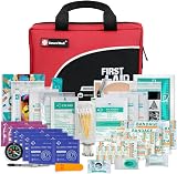 General Medi 160 Piece Premium First Aid Kit Red with Ice Pack & Emergency view 9
