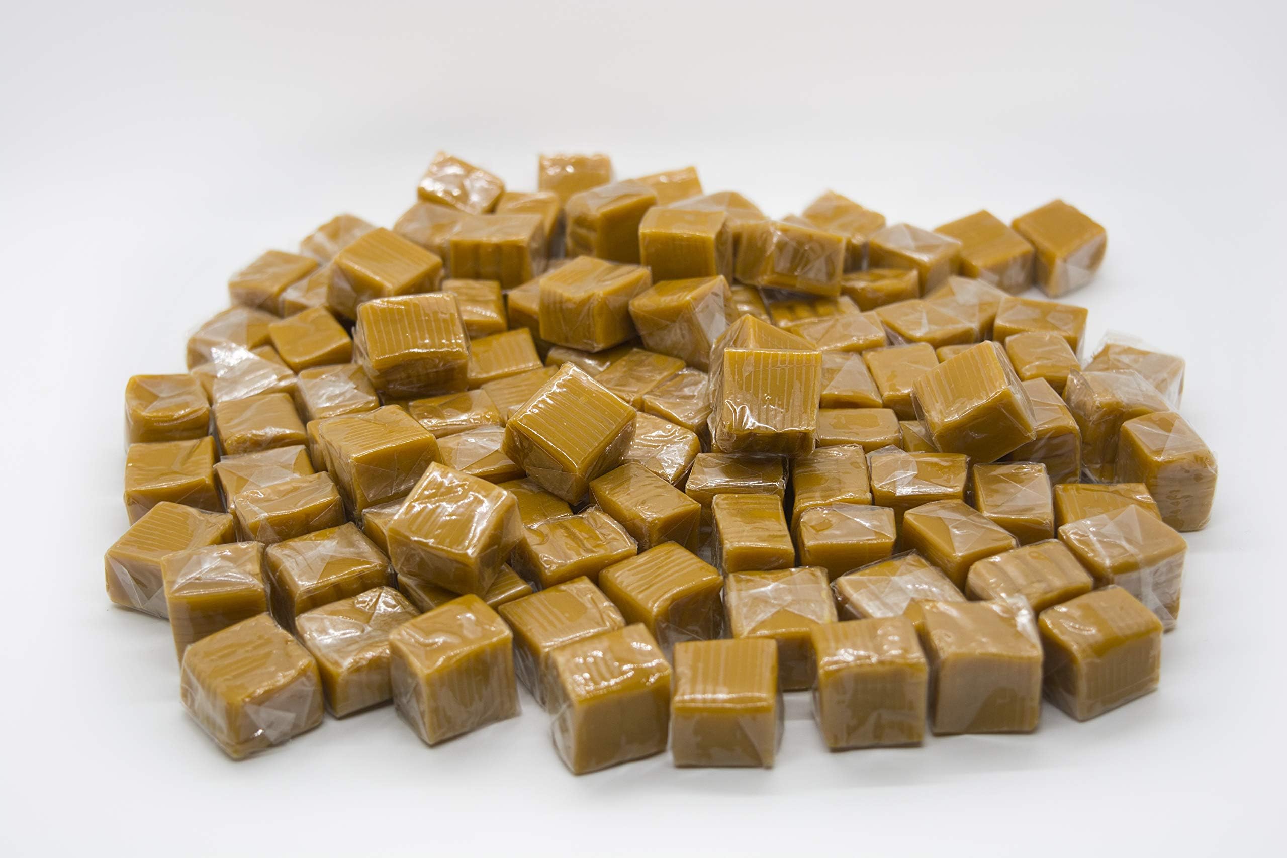 America's Classic Caramels Squares, Chew Bite Size, Individually Wrapped Candy Bulk - 2 LB (32 oz)