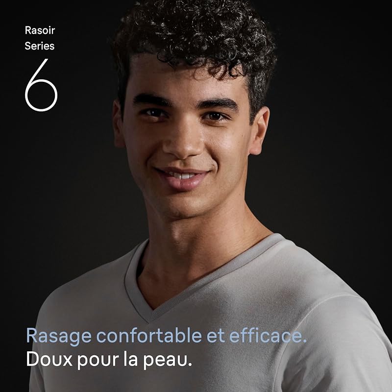 Rasoir Electrique Homme Serie 6 62-G1200SI Gris