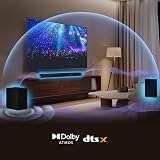 Hisense AX5100Q 5.1 Channel Soundbar Dolby Atmos DTS:X 6.5in Wireless Subwoofer view 8