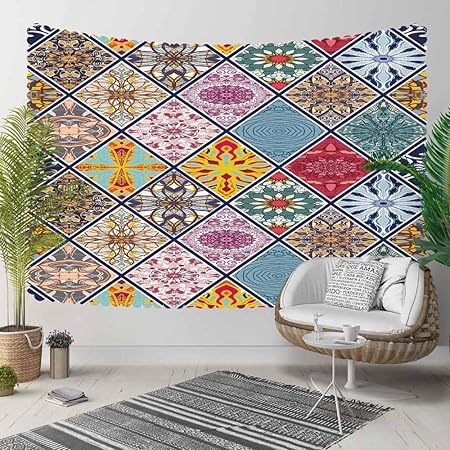 KDW Otros Coloridos Azulejos Vintage auténticos decoración con