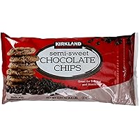 Kirkland Signature Semi-Sweet Chocolate Chips, 4.5 Pounds - PACK OF 2