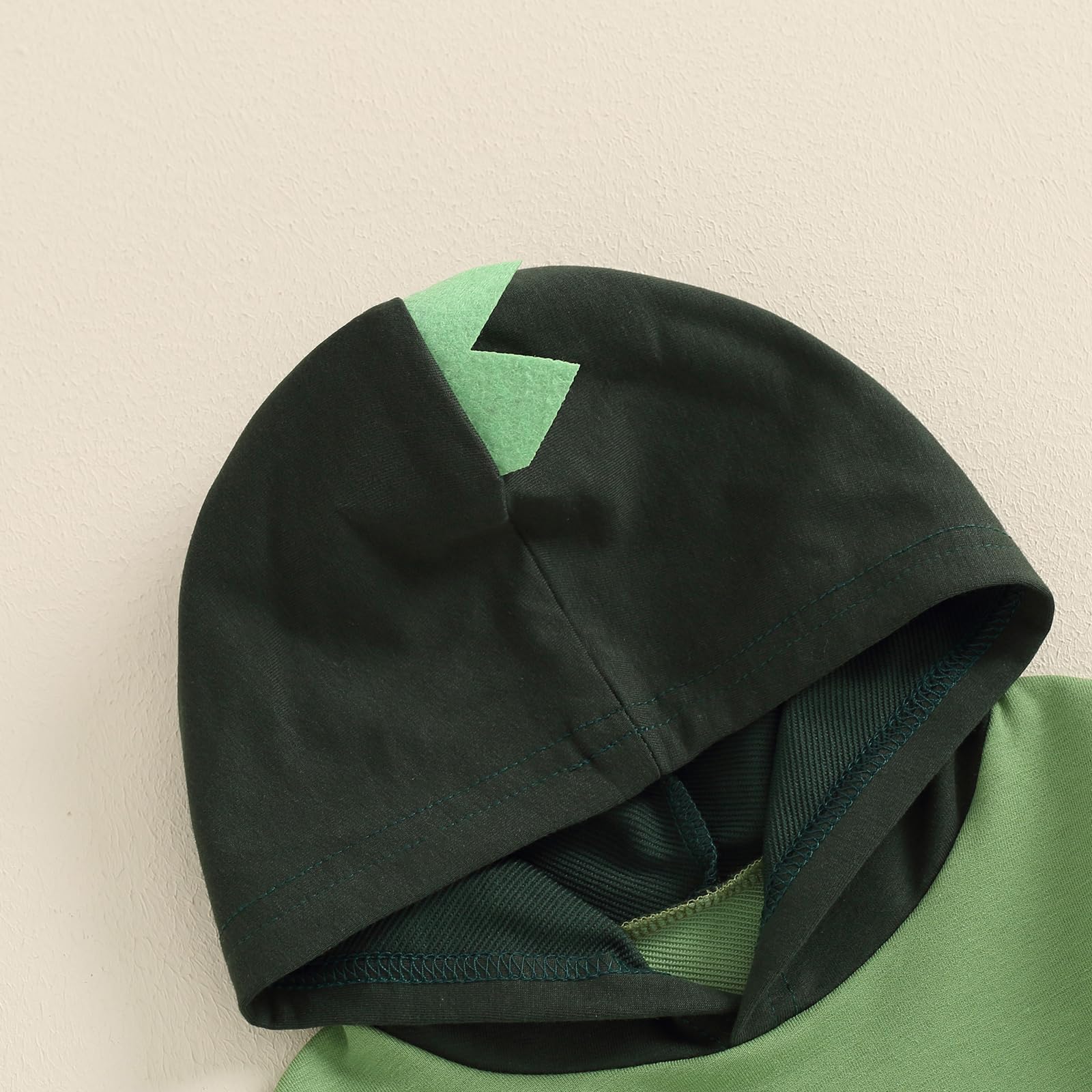 LIOMENGZI Infant Baby Boy Hooded Dinosaur Fall Outfit Contrast Sweatshirt Pant Set Toddler Dinosaur Clothes 6 12 18 Months 2T