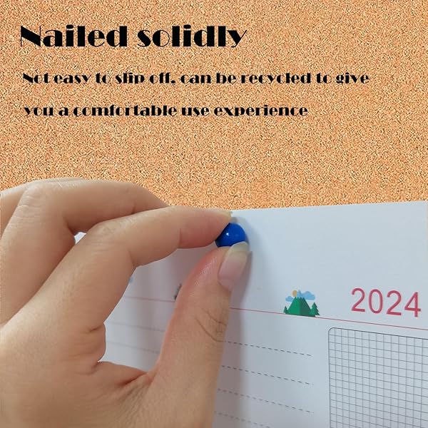 350 PCS PUSH PINS FOR BULLETIN BOARD,COLORED BALL HEADS THUMB TACKS WITH STORAGE BOX,PUSHPINS FOR TRAVEL MAP OR HOME OFFICE BULLETIN CORK BOARD (5 COLORS).