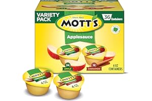 Mott's Apple Sauce Variety Pack, 36/4oz Cups