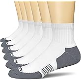APTYID Men's Athletic Running Quarter Ankle Socks (6 Pairs)