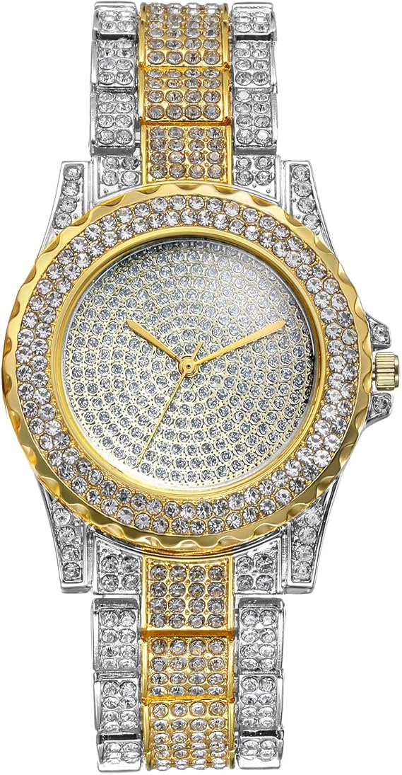 Amazon Lancardo 腕時計 メンズウォッチ アナログ表示 オシャレ クオーツ ビジネス ダイヤケース ダイヤバンド ダイヤ文字盤 キラキラ 高級感 男の子 デート 学生 日常生活 通勤 アクセサリー クリスマス 新年 プレゼント 誕生日 記念日 シルバー メンズ腕時計