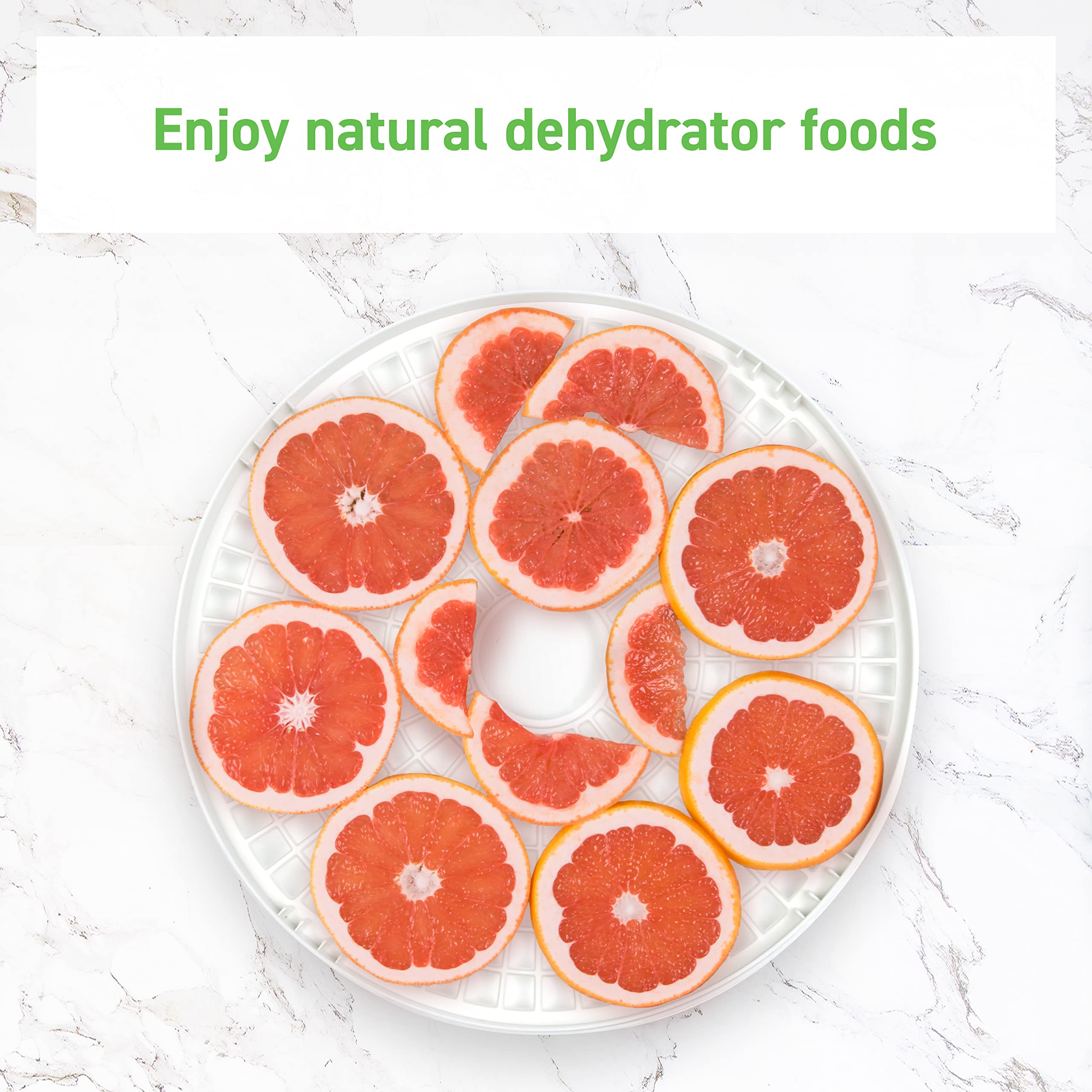 COSORI Food Dehydrator Accessories, for 5 Tray CFD-N051-W Only, BPA-Free, CFD-TR051-WUS, Plastic, 2 Pack