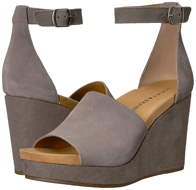 lucky brand yemisa suede wedges