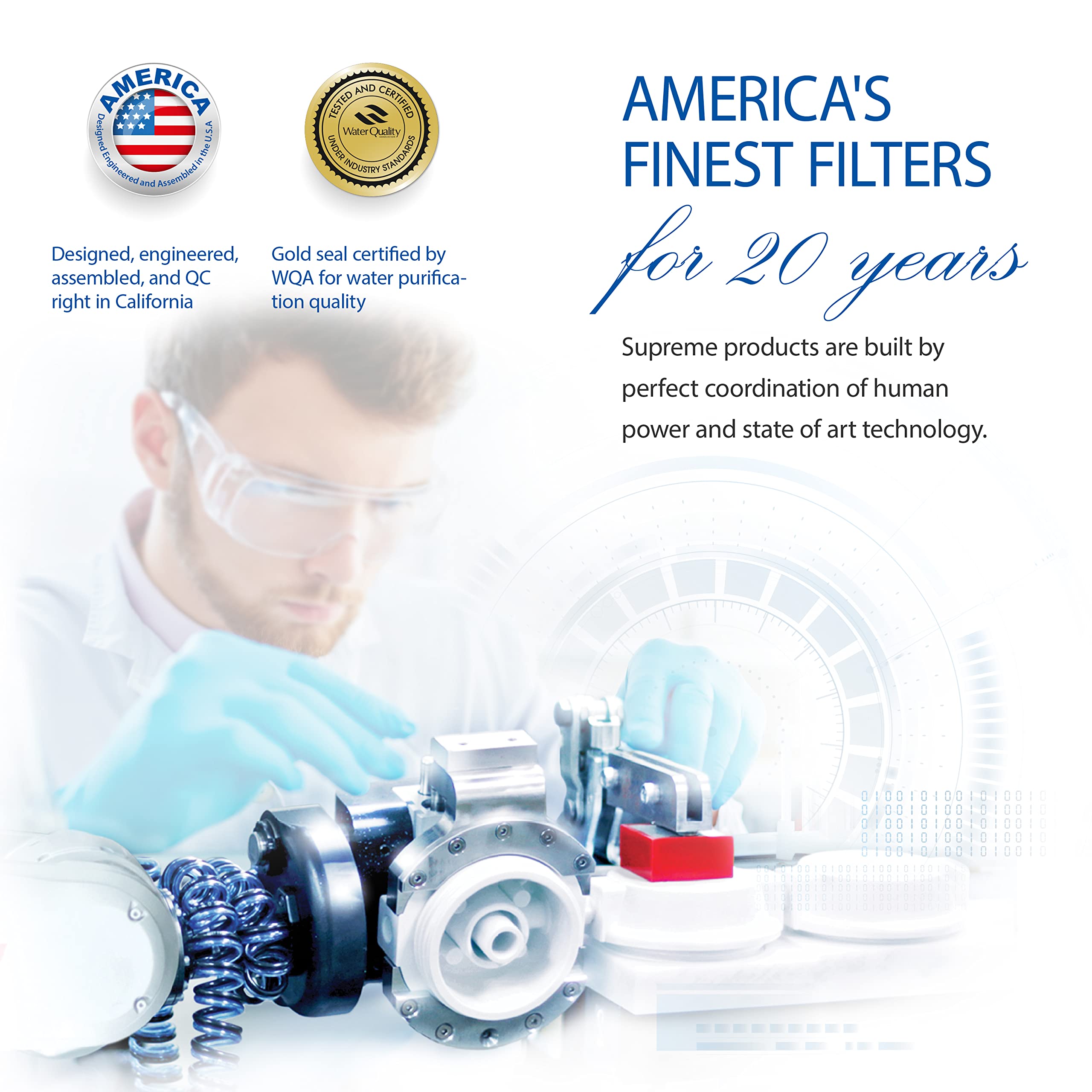 APEC Water Systems RO90 Ultimate Series Top Tier Supreme Certified