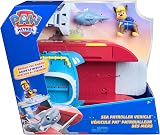 PAW Patrol Sea Patroller Vehicle with Chase and Shark Figure view 3