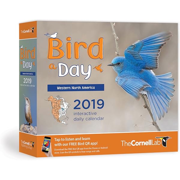 BIRD-A-DAY 2019 DAILY CALENDAR: WESTERN 