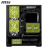 MSI MAG PANO 110R PZ Mid-Tower Gaming PC Case USB 20Gbps Type-C view 5