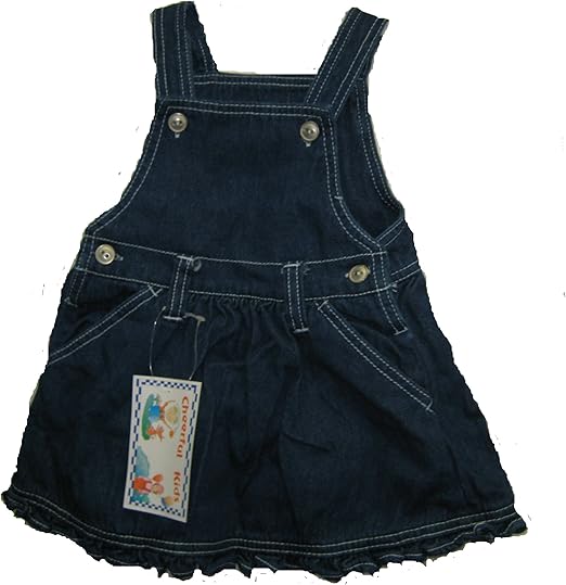 baby denim jumper dress
