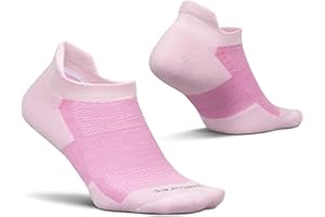 Feetures High Performance Max Cushion Ankle Sock - Tab Socks for Women & Men with Heel Tab