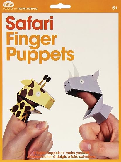 safari finger puppets