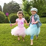 Abeillo Colorful Fairy Star Wand for Kids 11 in Glitter Princess Dress Up view 2