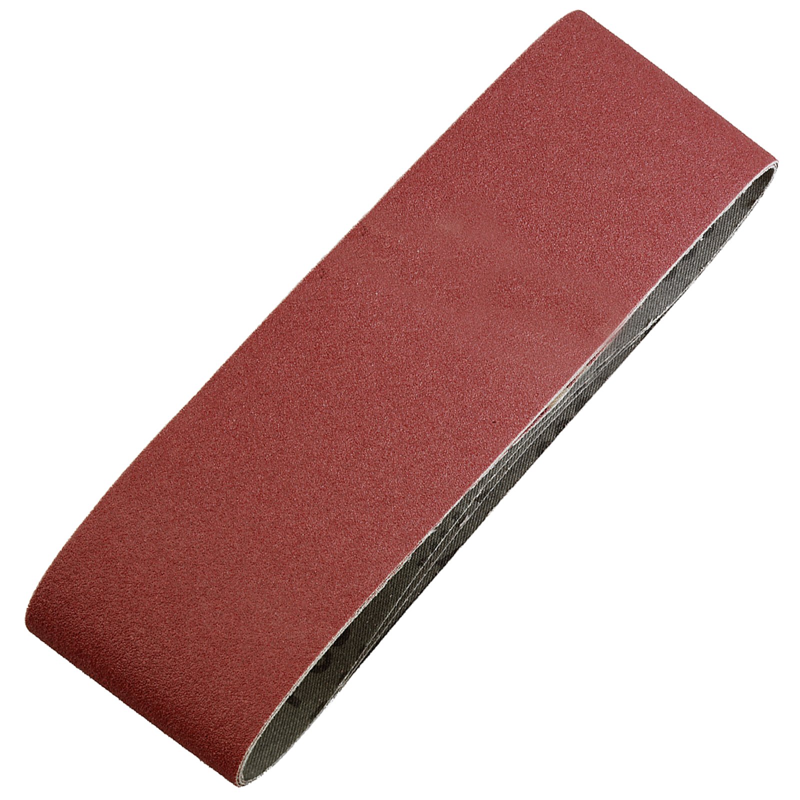 kwb Abrasive Belts 75X533 Mm Made Of High-Grade Aluminium Oxide With 150 Grit, Special Gluing and Flexible Cotton Cloth for Medium-Fine Sanding Of Wood and Metal