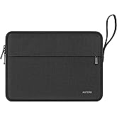 Laptop Case 13.3 Inch, Shockproof Protective Traveling Carrying Computer Sleeve Compatible with MacBook Air 13.3 inch/MacBook pro 14 inch, Compatible for HP, Dell, Laptop Bag with Pocket, Black