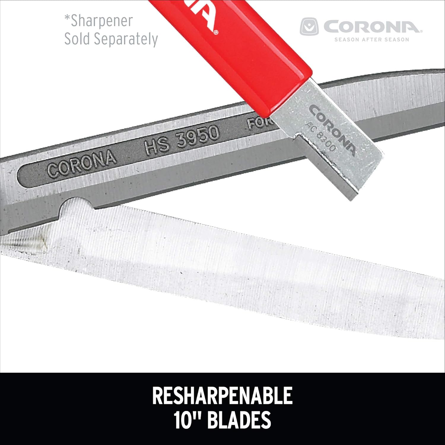 Corona HS 3950 Extendable Hedge Shear, 10-Inch Blade, Red : Garden & Outdoor