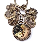 St. Simon The Zealot Keychain, Necklace or Clip, Patron Saint, Catholic Confirmation Gift