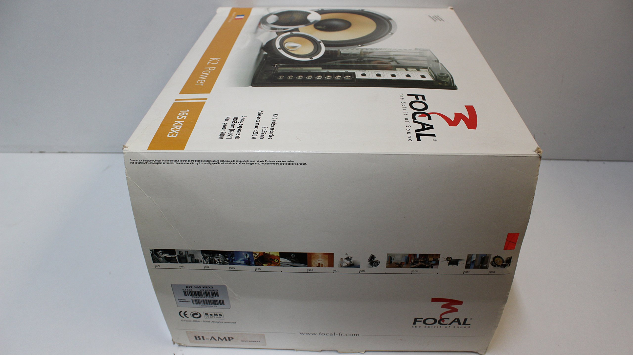 Focal 165KRX3 Polykevlar 3-Way Component System