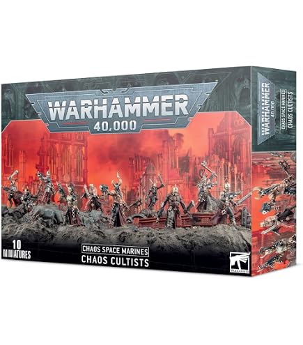 Amazon.com: Warhammer 40K Chaos Space Marines Hellforged Warband