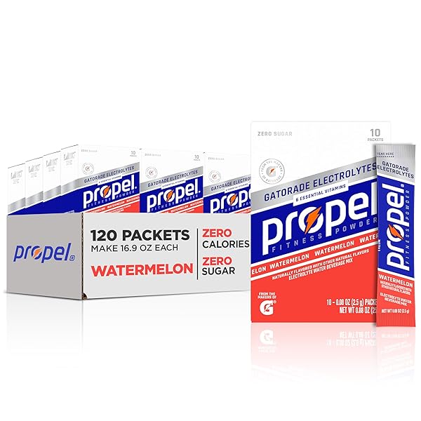 PROPEL ELECTROLYTE ENHANCED WATER DRINK MIX POWDER PACKETS,...