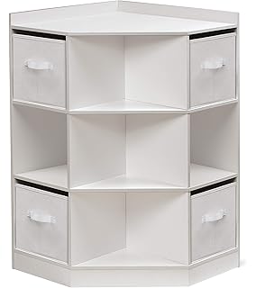 6 cubby 3 shelf toy organizer